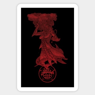 Dictionnaire Infernal: Vepar (Red Variant) Sticker